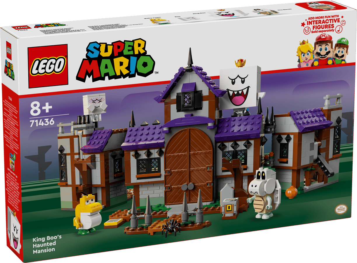 LEGO Super Mario King Boos hemsökta herrgård 71436