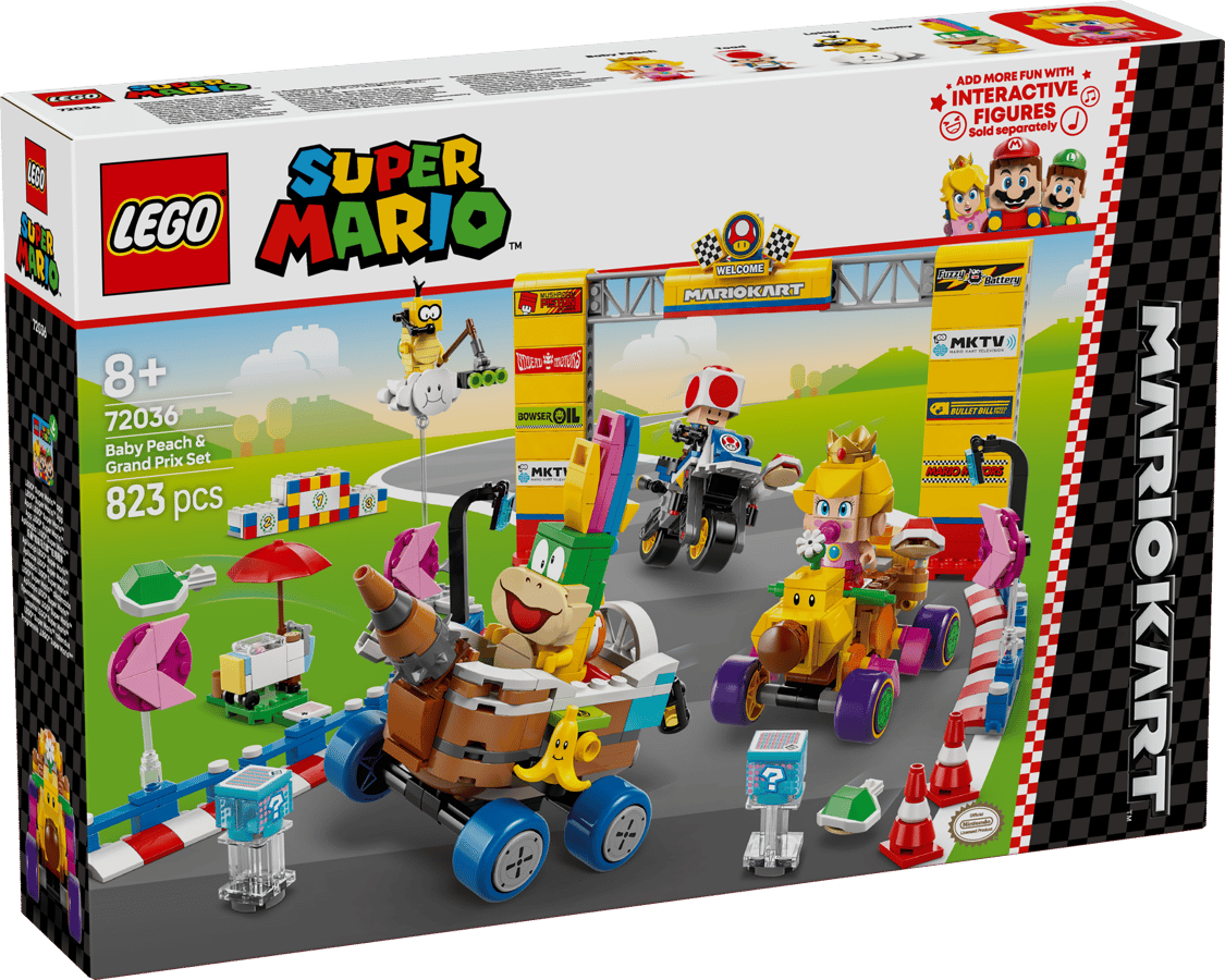 LEGO Mario Kart Baby Peach & Grand Prix 72036