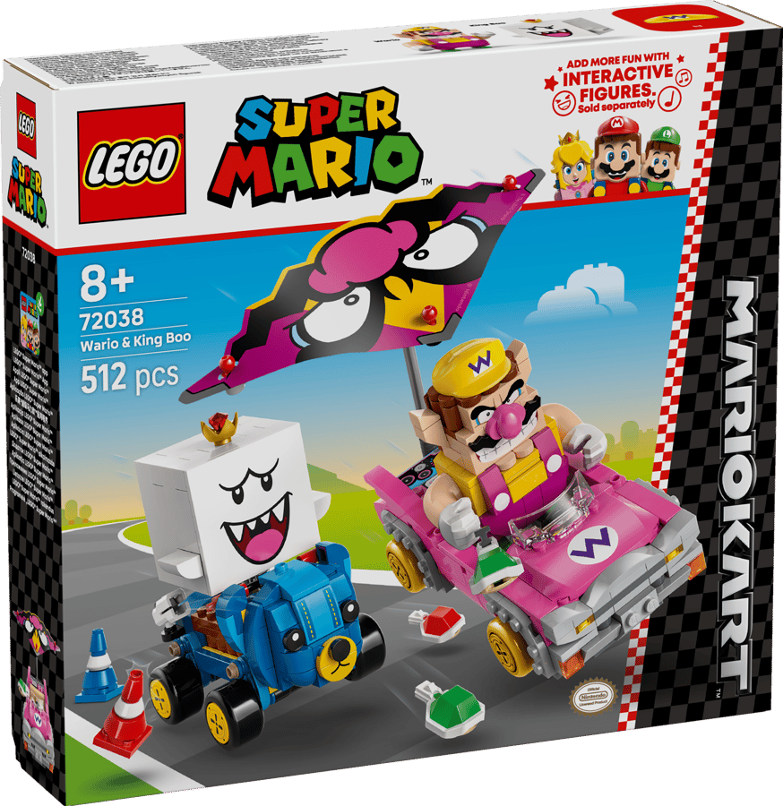 LEGO Mario Kart Wario & King Boo 72038