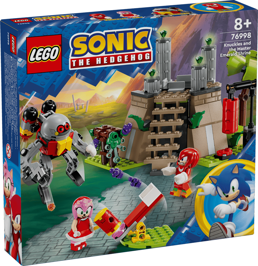 LEGO Sonic the Hedgehog Knuckles & Master Emerald-helgedomen 76998