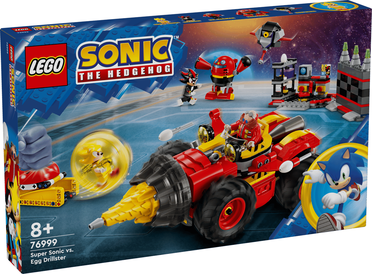 LEGO Sonic the Hedgehog Super Sonic vs Egg Drillster 76999