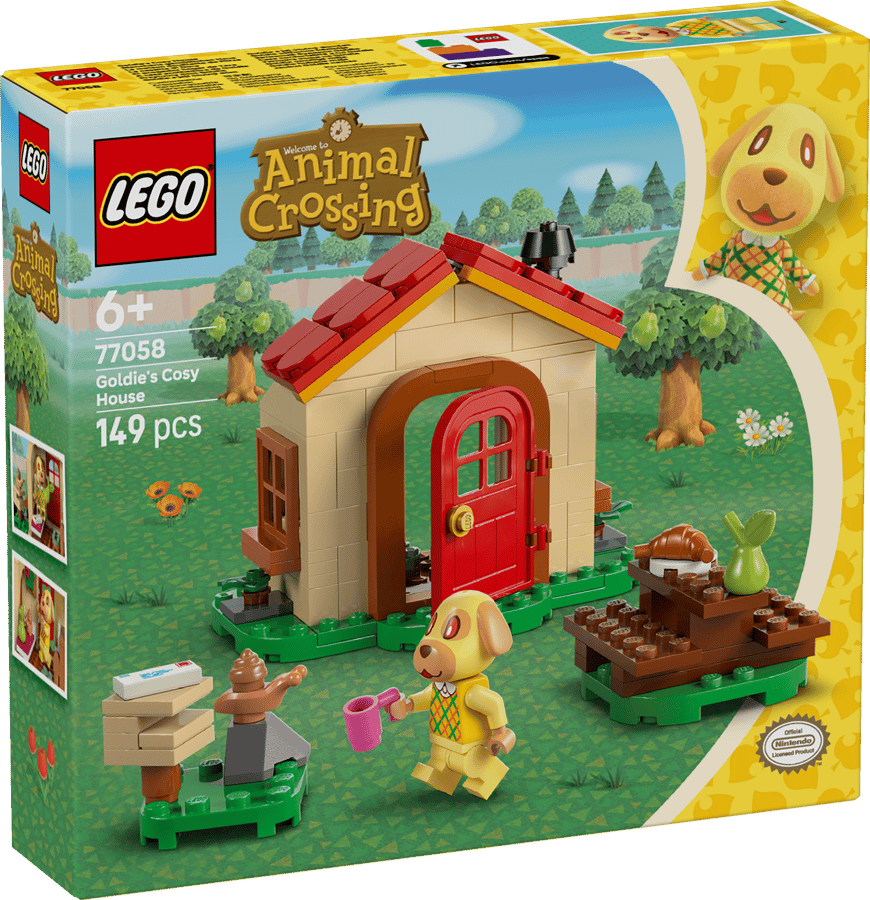 LEGO Animal Crossing Goldies mysiga hus 77058