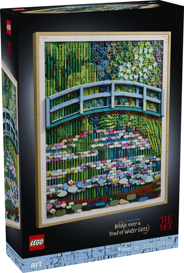 LEGO - ART - Claude Monet – Bro över näckrosdamm (31220)