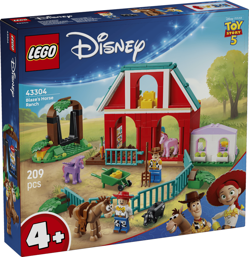 LEGO Disney Pixar Blazes hästranch 43304