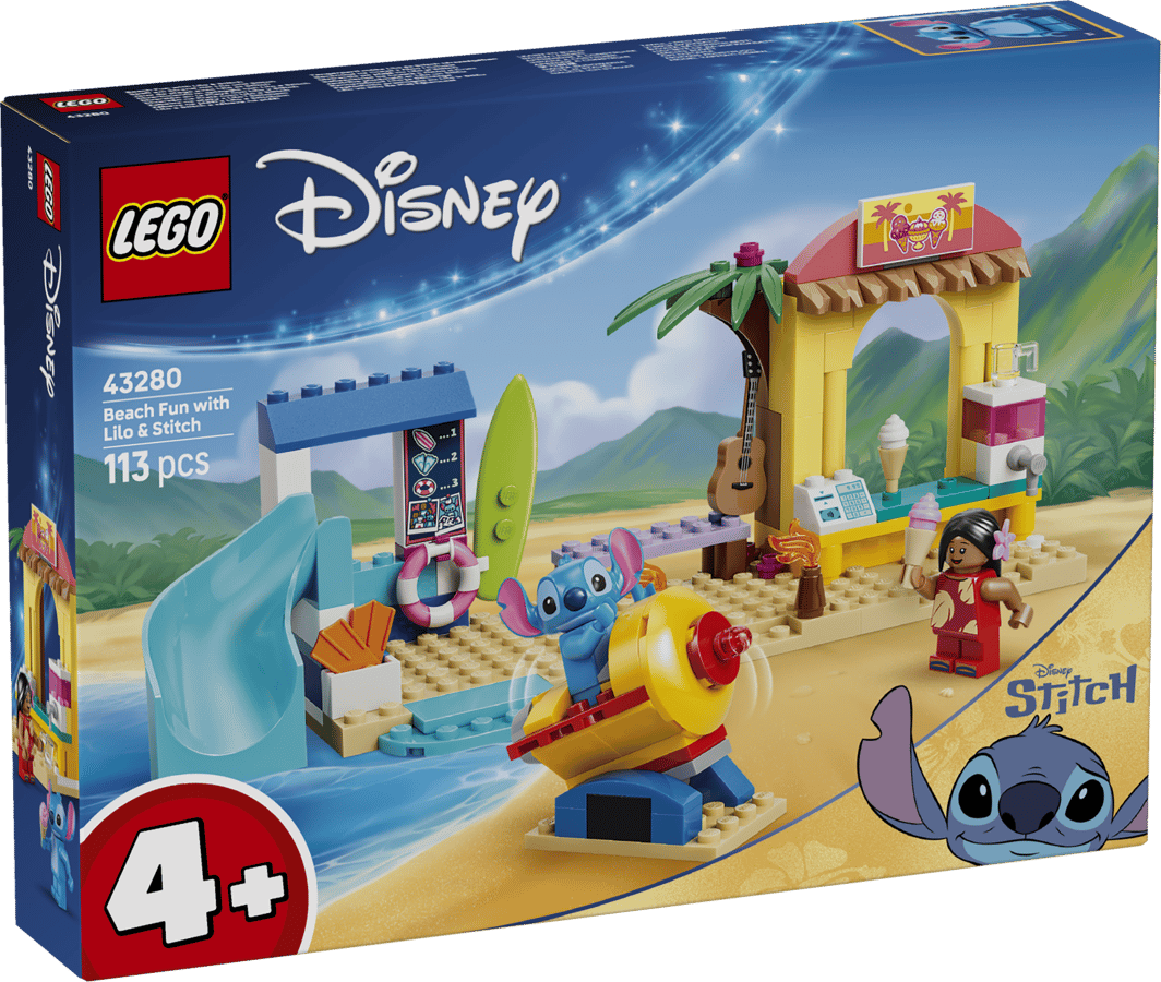 LEGO Disney Skoj på stranden med Lilo & Stitch 4328