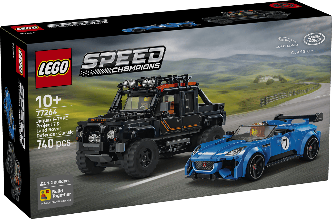 LEGO Speed Champions Jaguar & Land Rover 77264