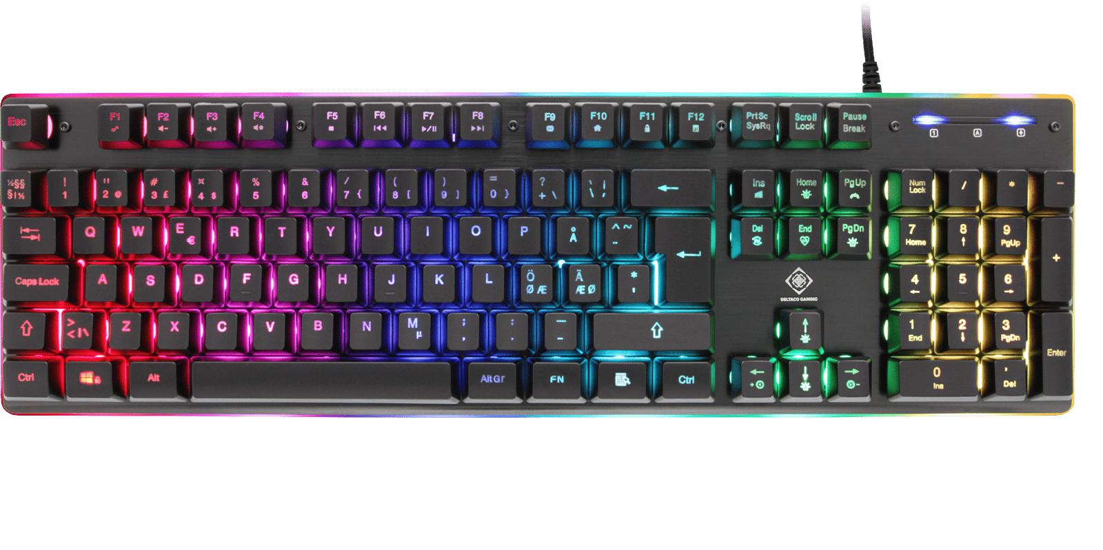 DELTACO Gaming Tangentbord RGB