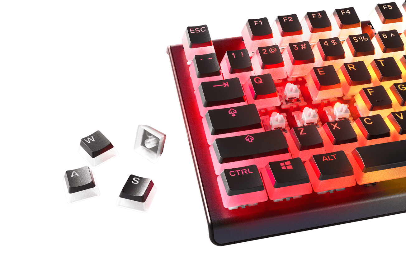 SteelSeries PrismCAPS Black Nordic