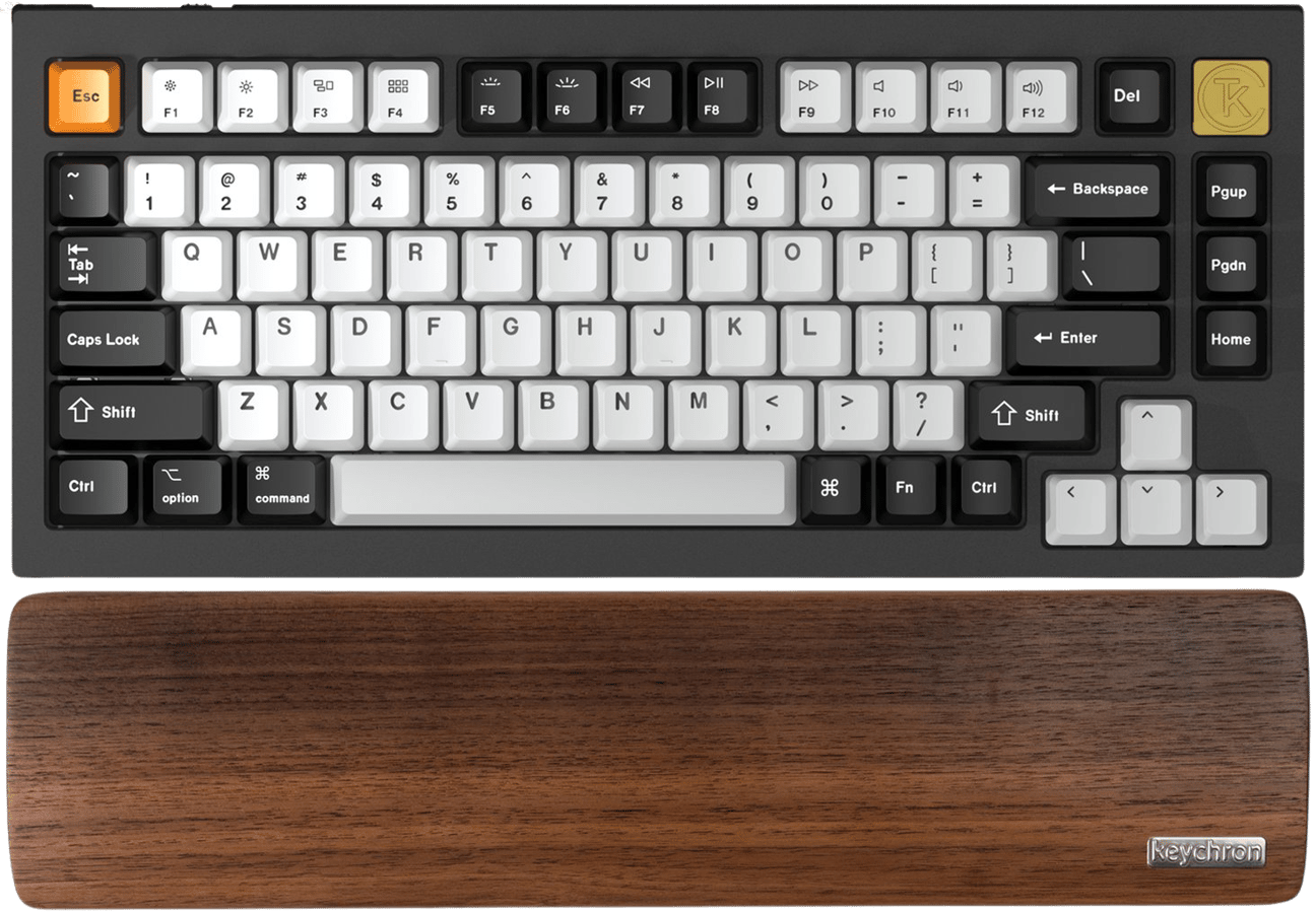 Keychron Q1 Walnut Wood Palmrest