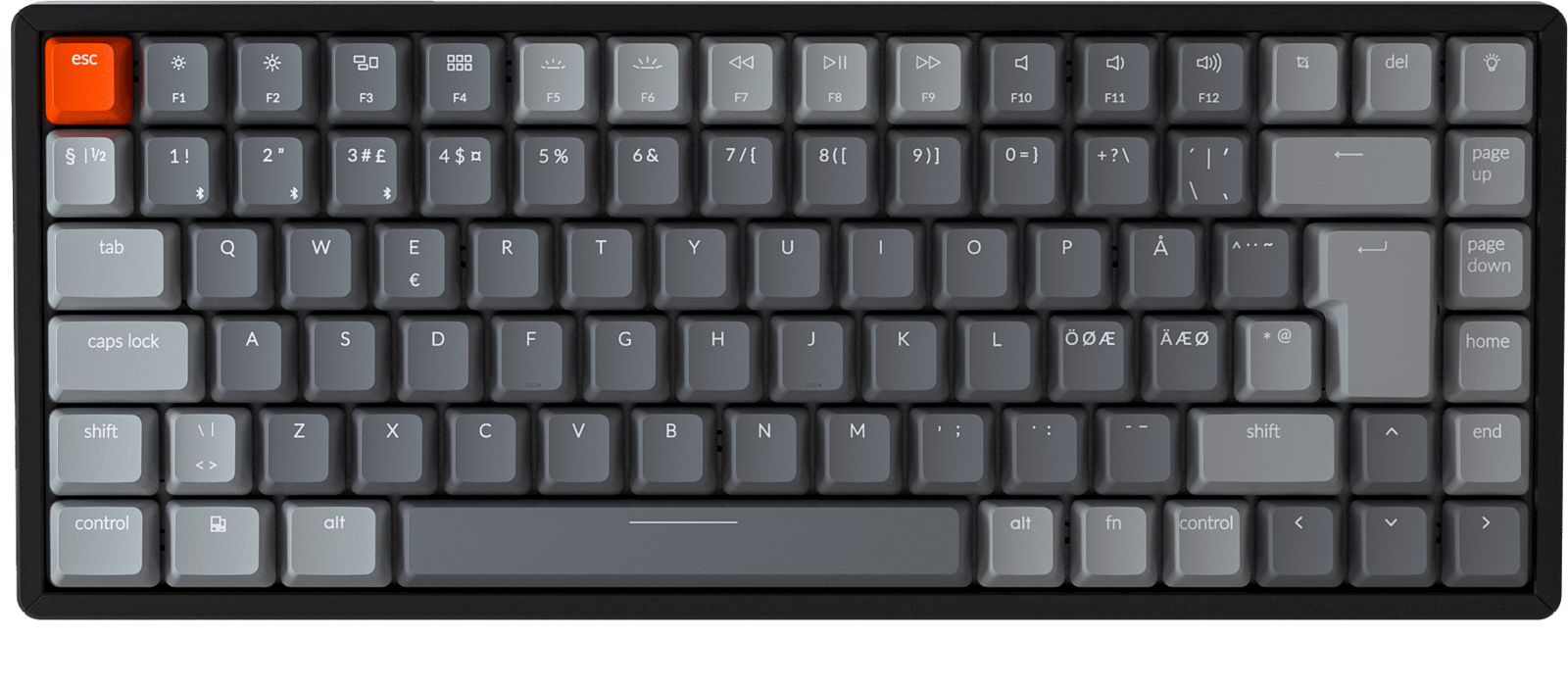 Keychron K2v2 RGB Aluminium Gateron Hot-Swap Red