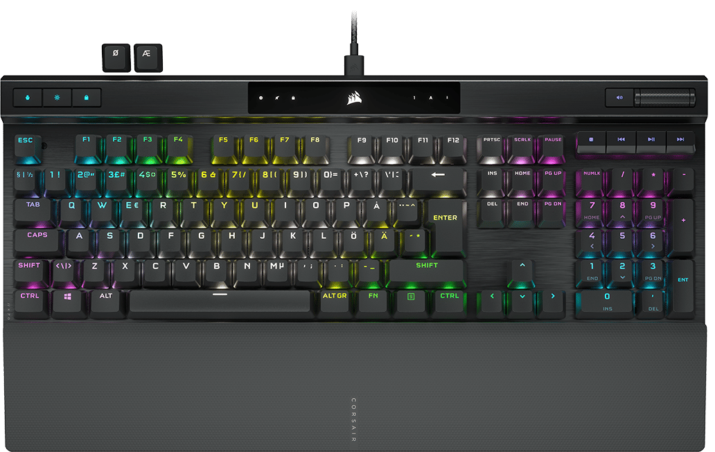 Corsair K70 PRO RGB Optical-Mechanical OPX Optical - Svart
