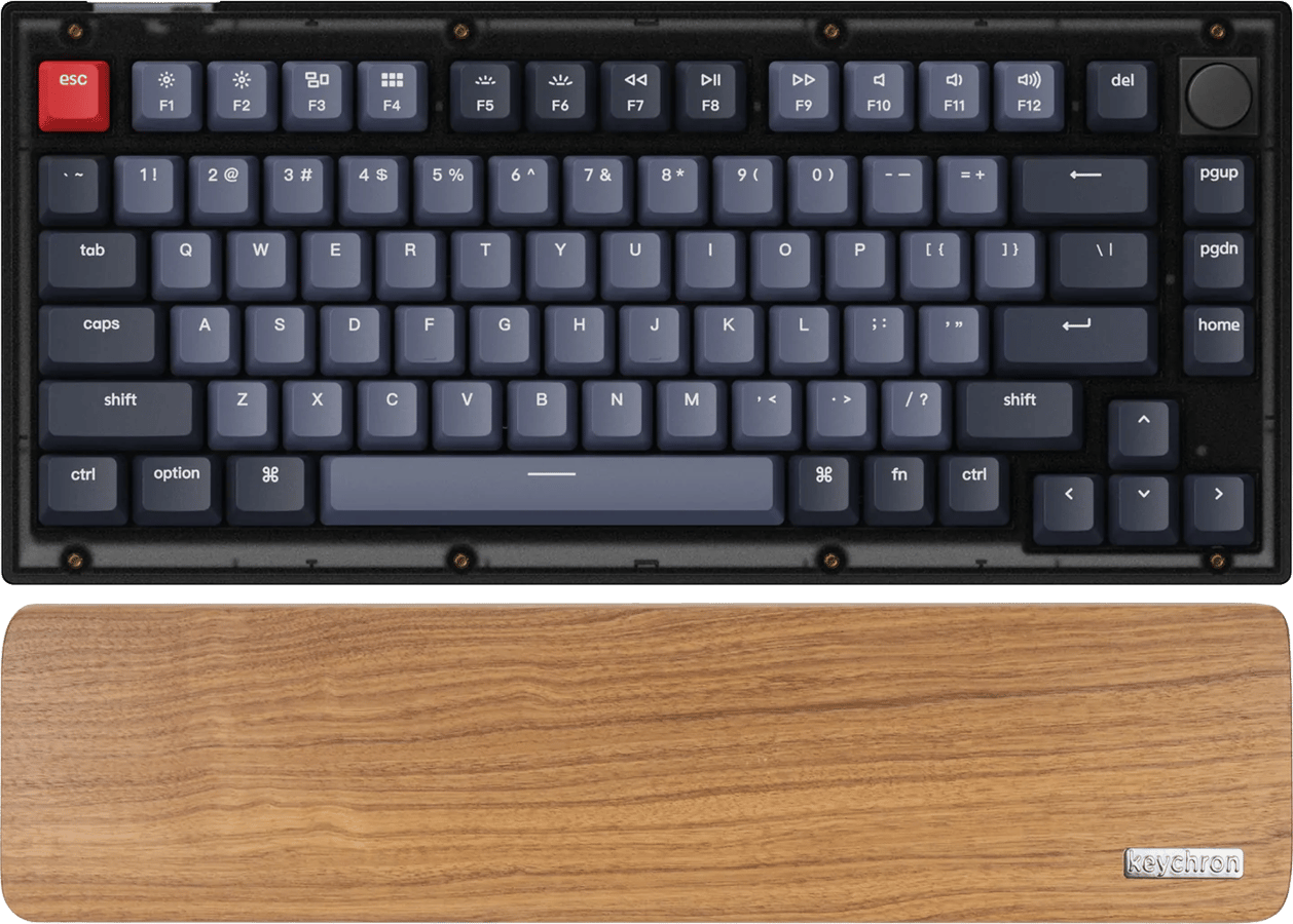 Keychron V1 Walnut Wood Palmrest