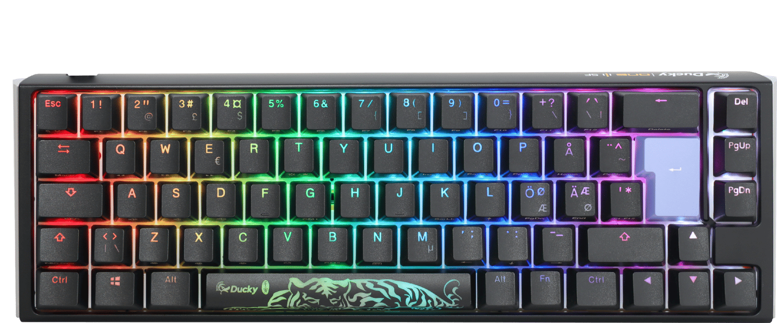 Ducky - One 3 Classic Black 65% Cherry Brown