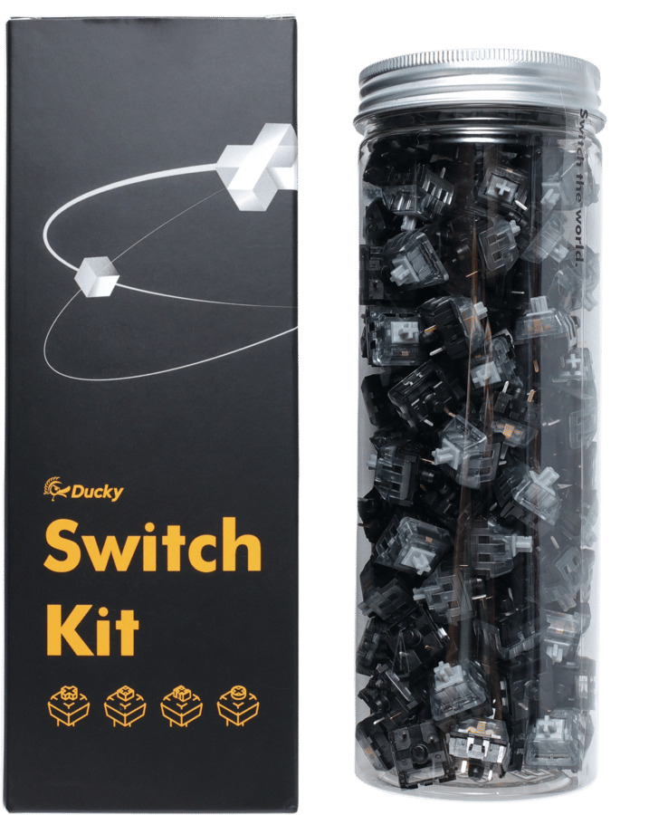 Ducky Switch Kit - Kailh Super V2 Speed Silver - 110pcs