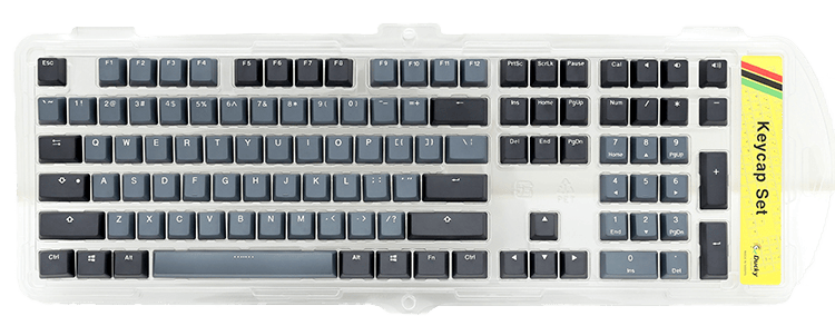 Ducky Skyline Keycap Set PBT- Grå