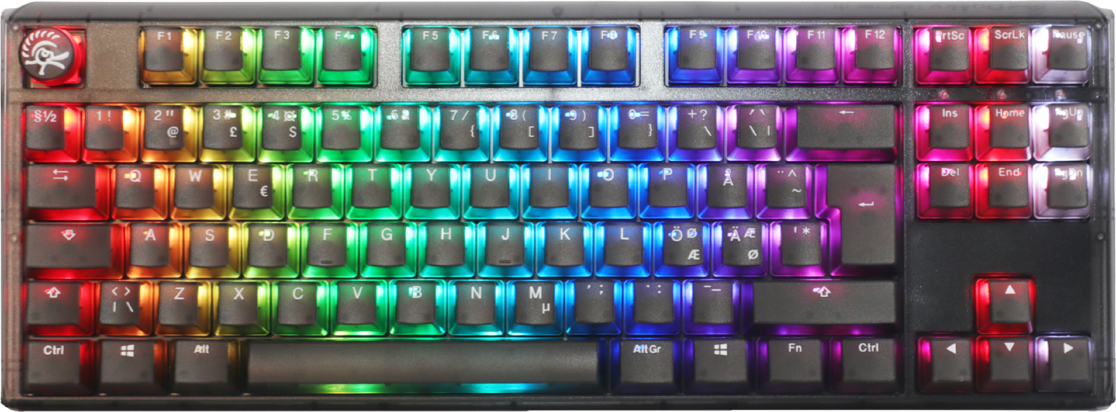 Ducky - One 3 Aura Black TKL Kailh Box Jellyfish