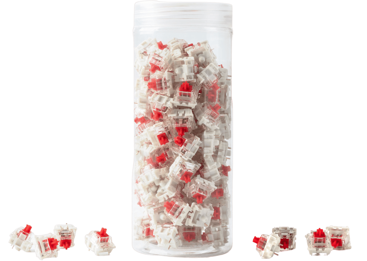 Keychron Gateron G Pro 3.0 Red Switch set 110pcs