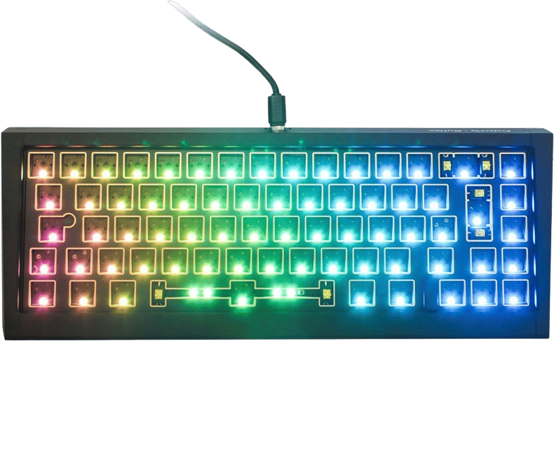 Ducky - Outlaw65 Barebone ISO Svart