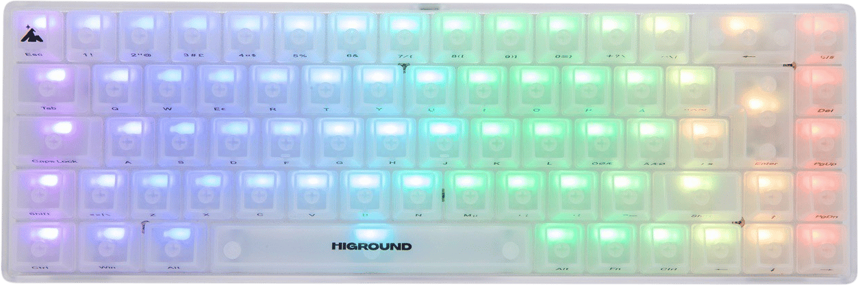 Higround OPAL Base 65 Hotswap White Flame