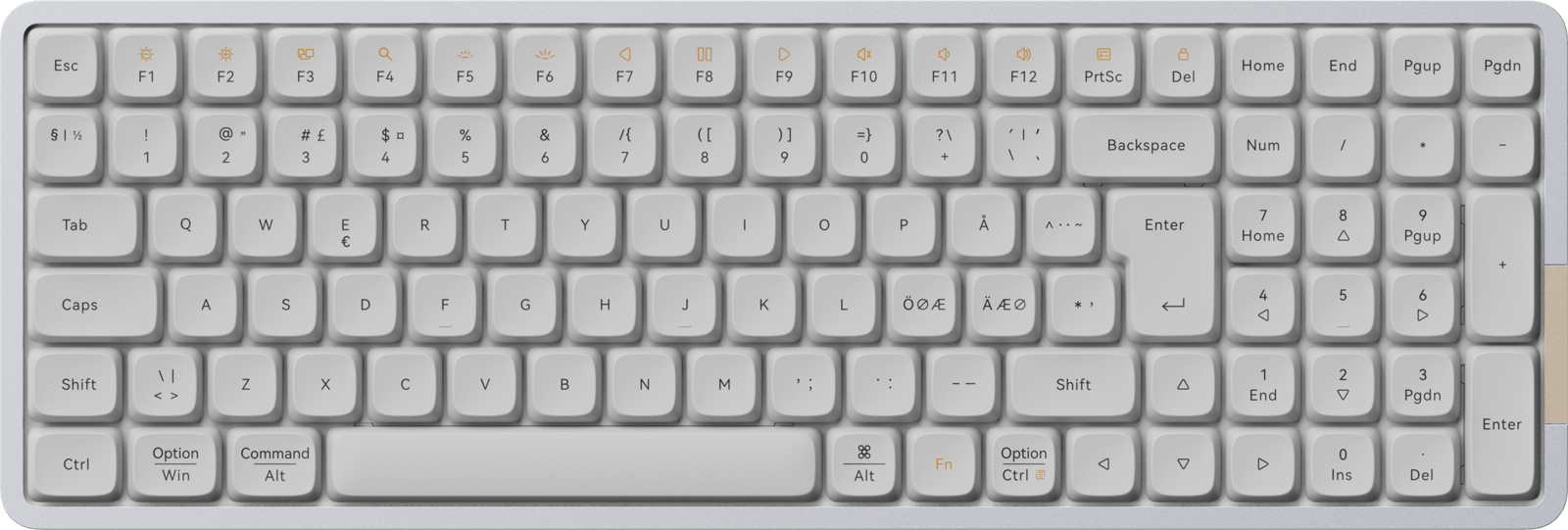 Lofree Flow100 Vit Linear Kailh Ghost