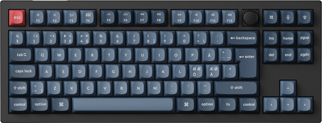 Keychron V3 MAX 80% Knob Wireless Gateron Jupiter Red