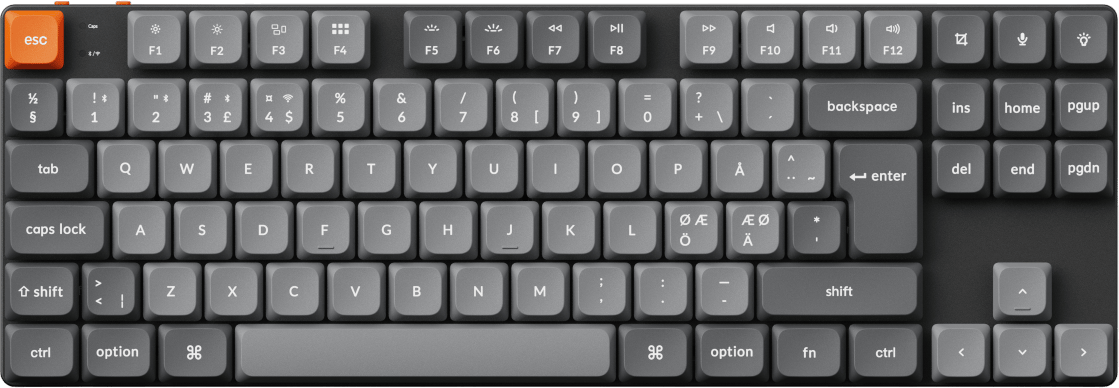 Keychron K1 Max Wireless Gateron Low Profile Red