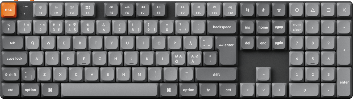 Keychron K5 Max Wireless Gateron Low Profile Red