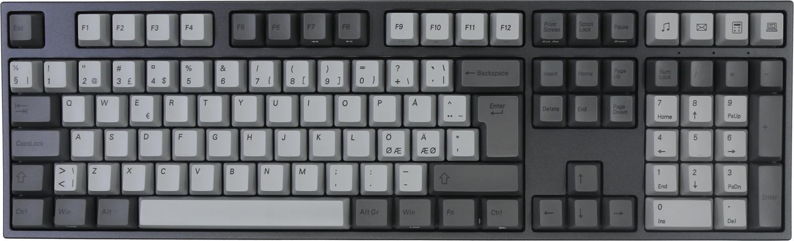 Varmilo VPT109 Ink Rhyme V3 Full-size Gateron G Pro 3.0 Brown