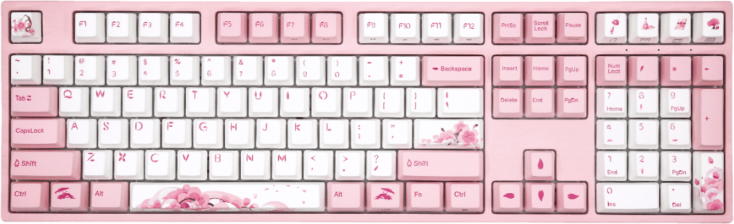 Varmilo VPT109 Sakura R2 V3 Full-Size Gateron G Pro 3.0 Brown