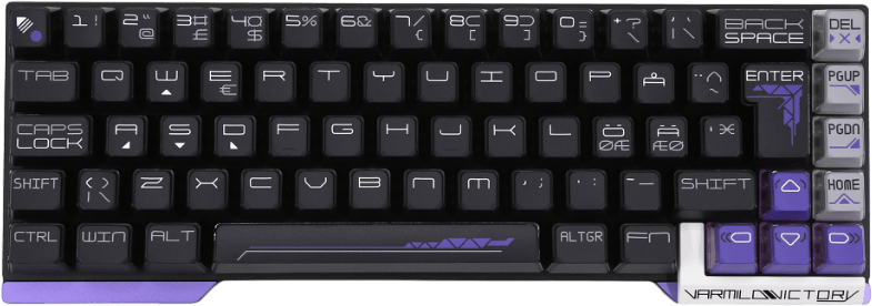 Varmilo VYU68 Victory Hall Effect 65% Gateron Magnet Linear Switch