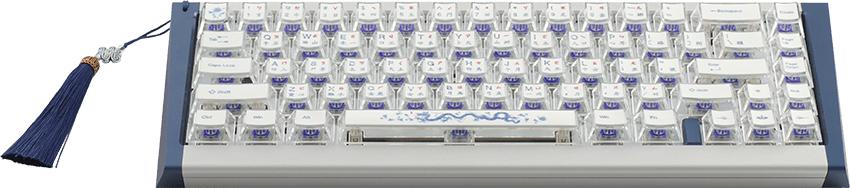 Ducky - Outlaw65 Year of the Dragon Limited Edition ISO MX2A Purple
