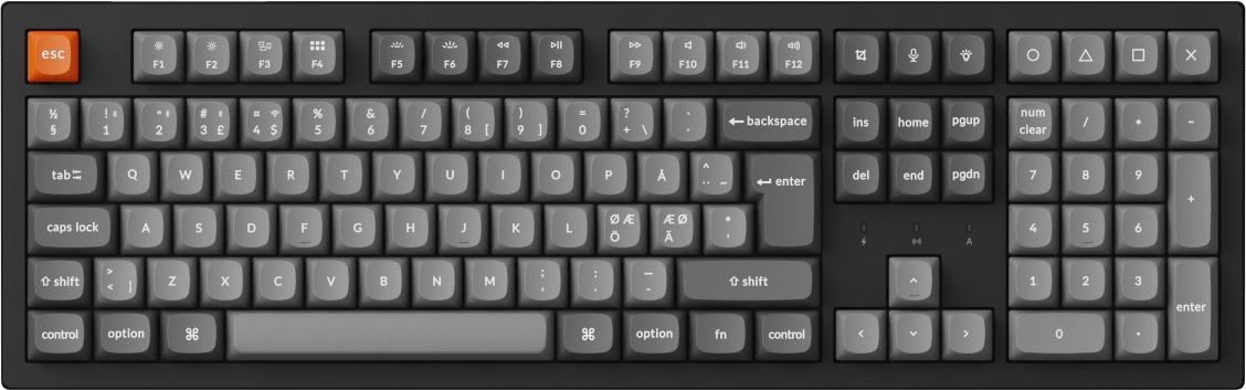 Keychron K10 MAX Wireless Tri-Mode Hot Swap QMK/VIA Keychron Super Red