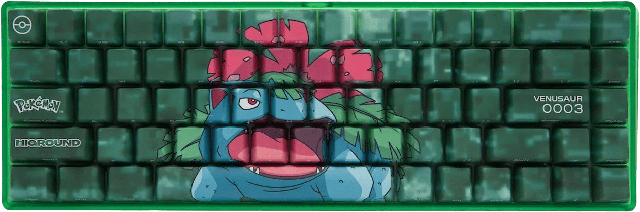 Higround Pokémon Base 65 Venusaur ANSI White Flame