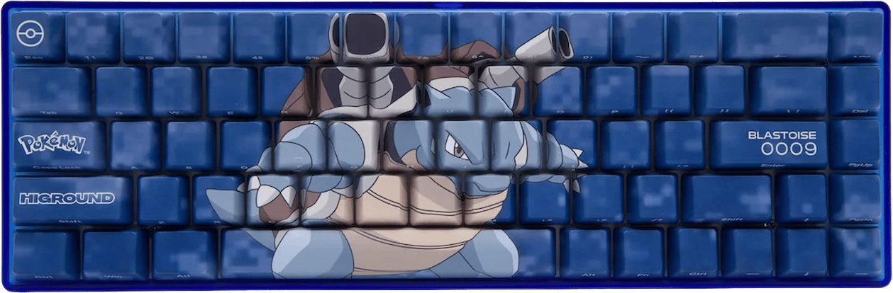 Higround Pokémon Base 65 Blastoise ANSI Hall Effect
