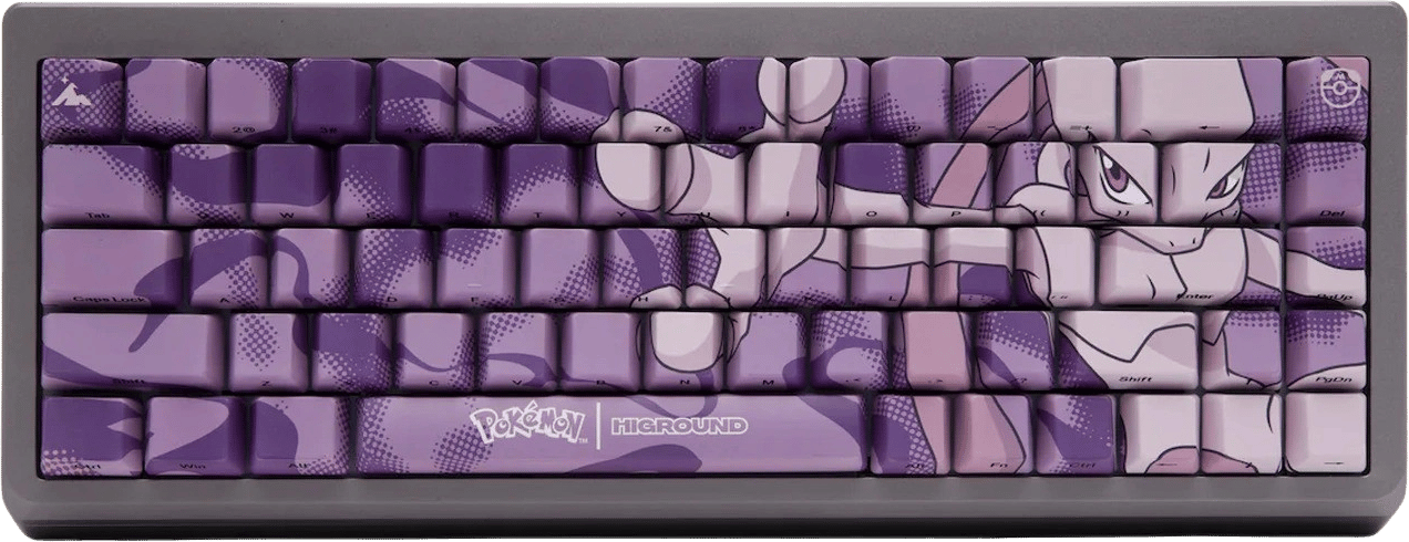 Higround Pokémon Base 65 Mewtwo ANSI Geo Linear