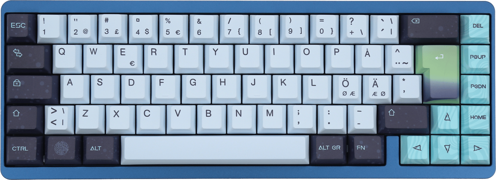 Varmilo Muse65 HE Aurora Hall Effect 65% 8K RGB Gateron Magnet White