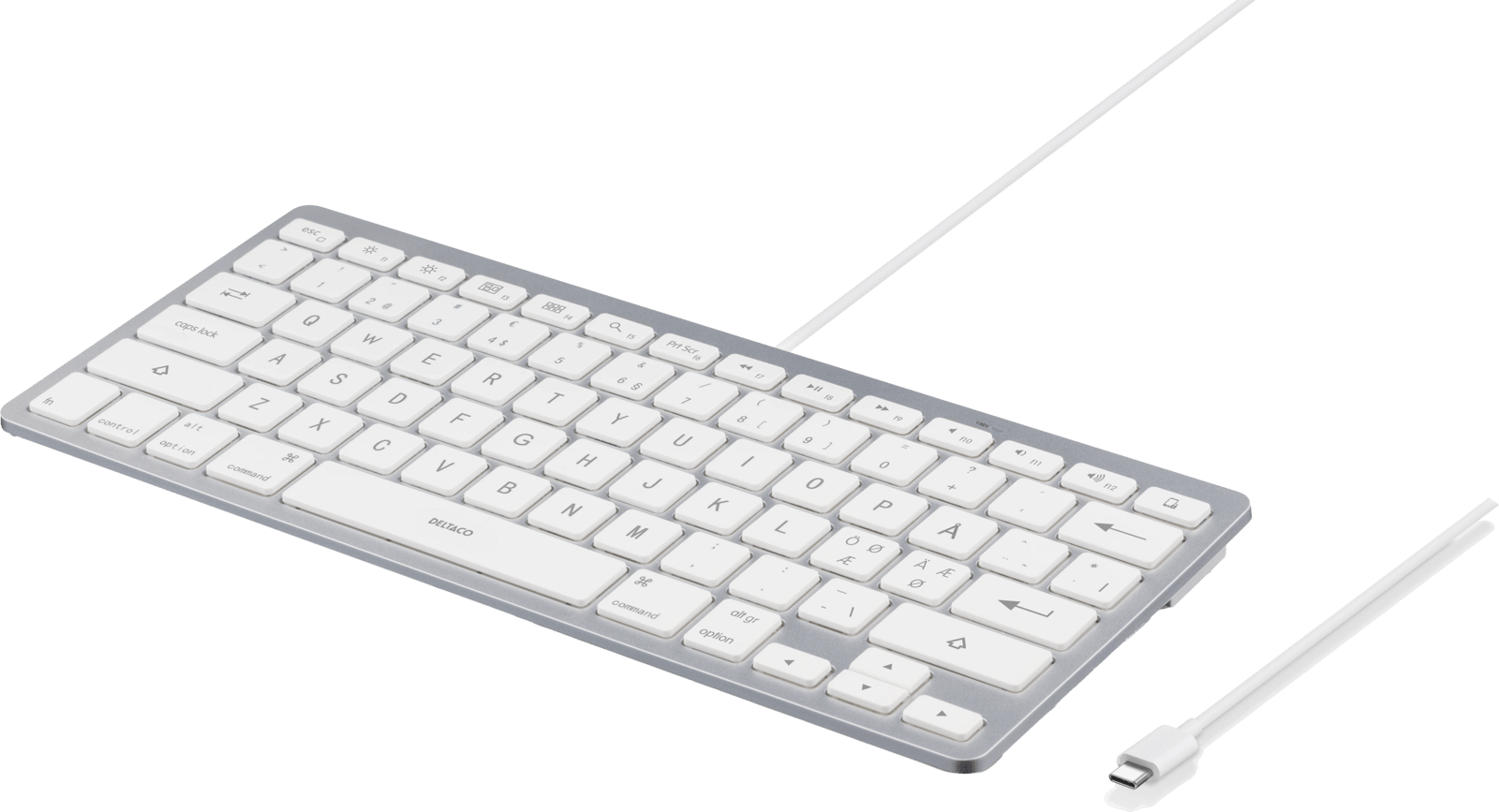 Deltaco USB-C Tangentbord iOS/MacOS