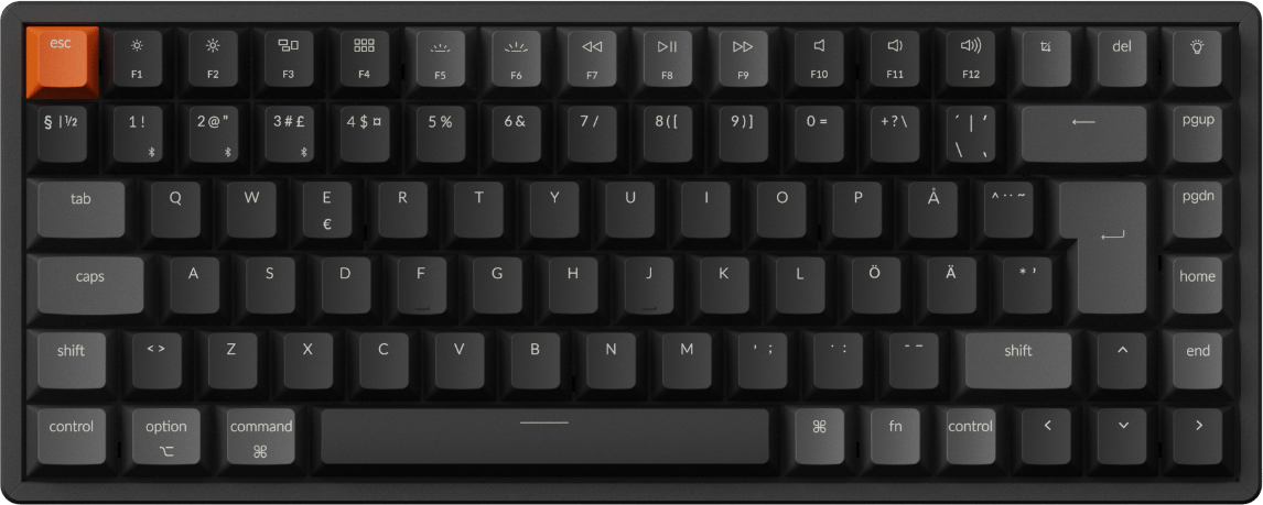 Keychron K2v3 RGB Aluminium Hot Swap QMK Keychron Super Red