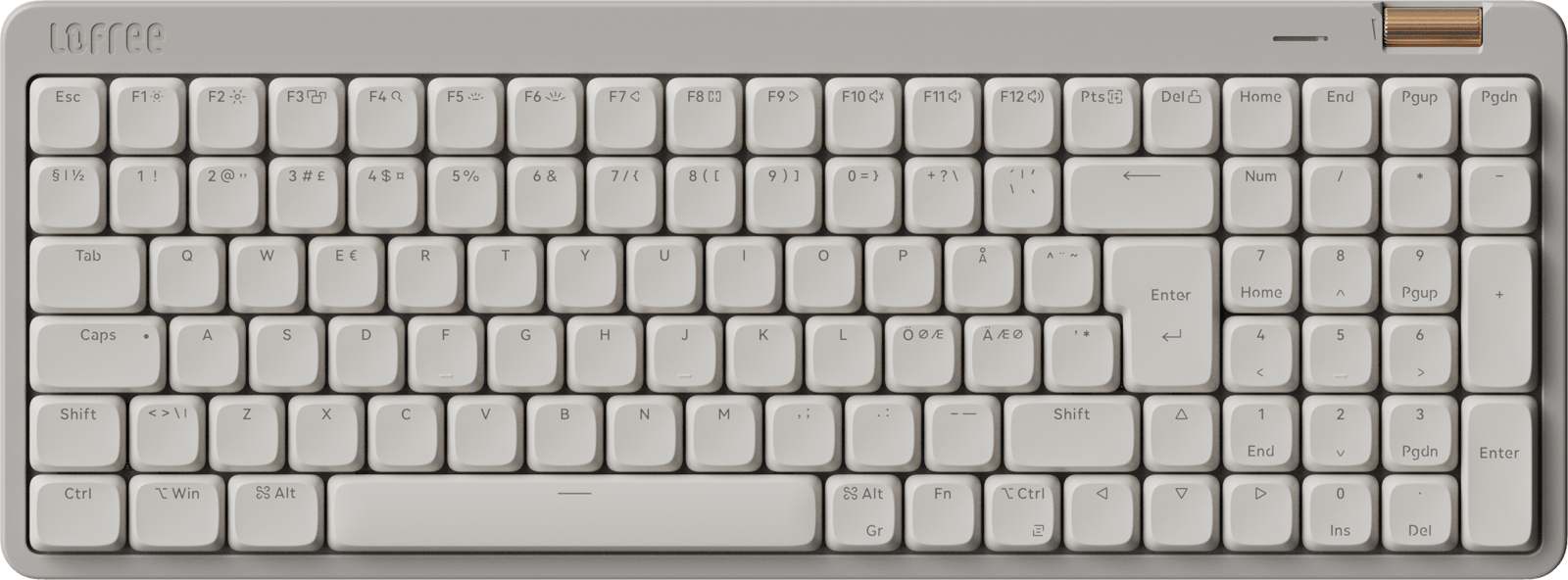 Lofree FLOW Lite 100 Marble Grey Specter