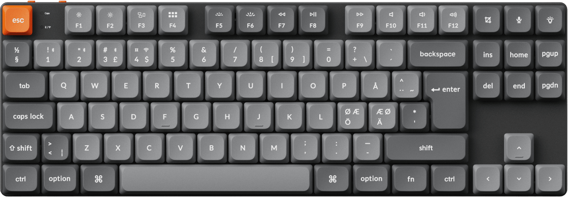 Keychron K1 Max Wireless Gateron Low Profile Red