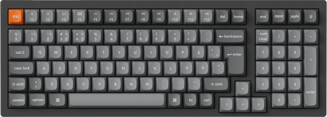 Keychron K4 MAX Wireless Tri-Mode Hot Swap QMK/VIA Keychron Super Red