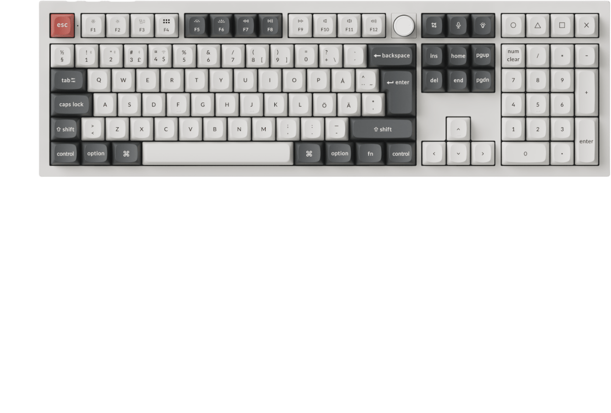 Q6 Ultra 100% 8K Wireless Tri-Mode White Keychron POM Brown