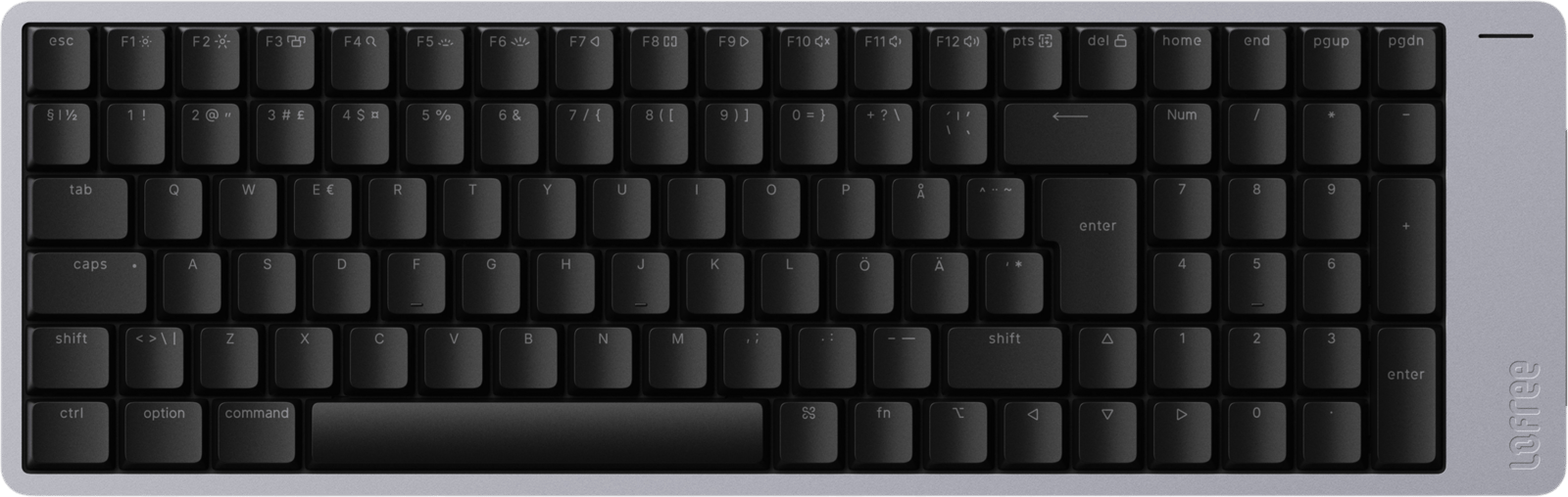 Lofree Flow 2 100 Black Kailh Pulse Tactile