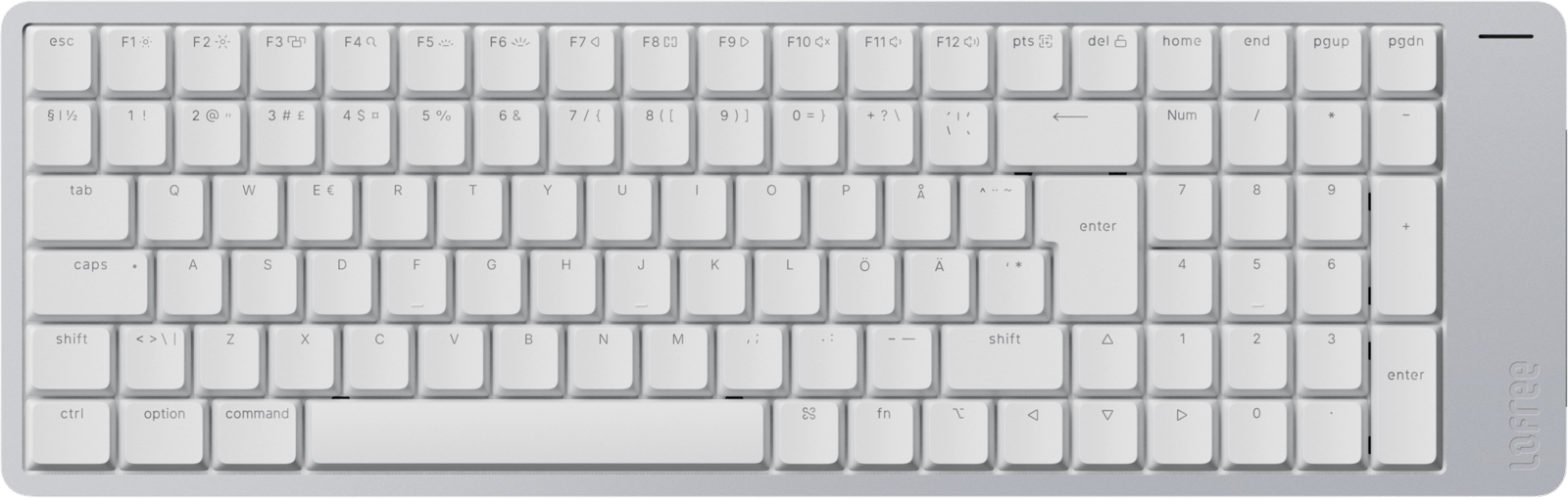 Lofree Flow 2 100 White Kailh Surfer Linear