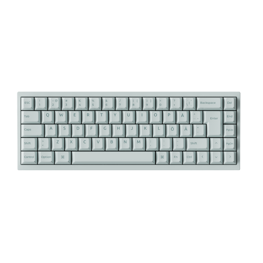 Keychron Q16 HE 65% 8K Wired Ceramic Light Green Keychron Lime Magnetic Switch