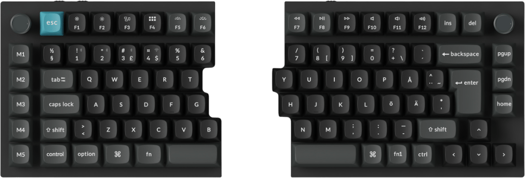 Q11 Ultra 75% Split 8K Wireless Tri-Mode Keychron POM Brown