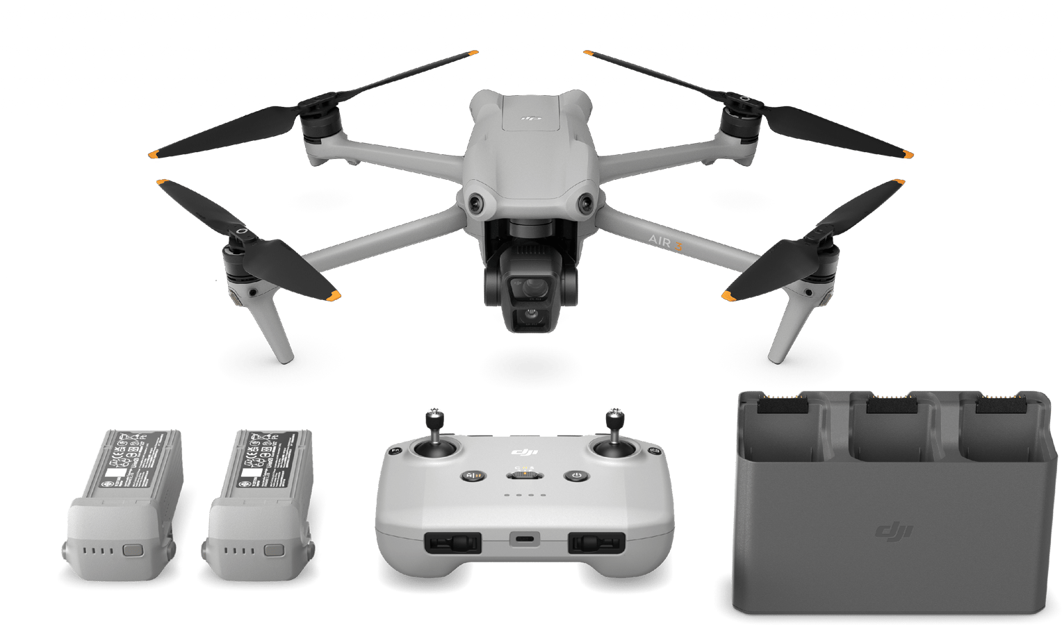 DJI Air 3 Fly More Combo Inkl. Standard kontroll (RC-N2)