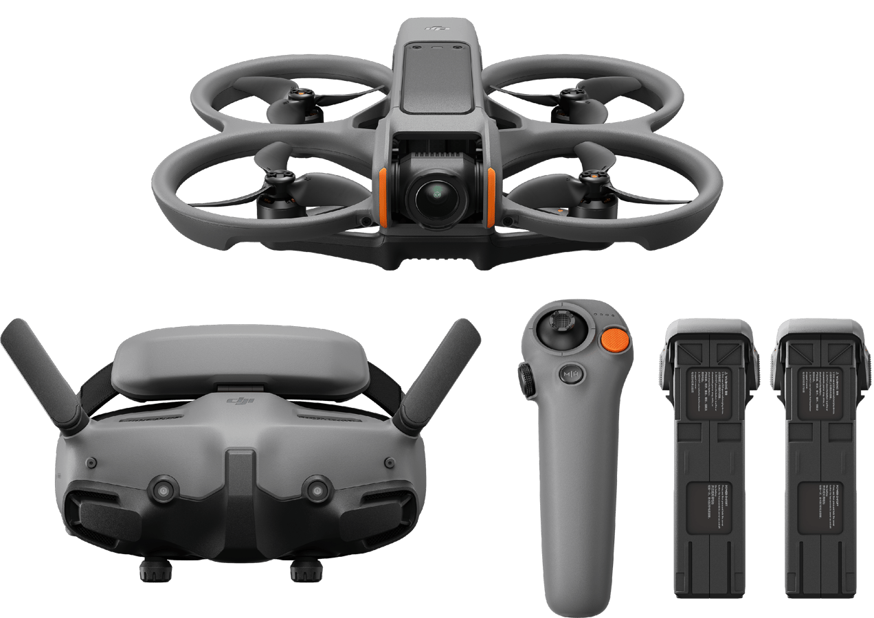 DJI Avata 2 Fly More Combo (Inkl. 3st Batterier)