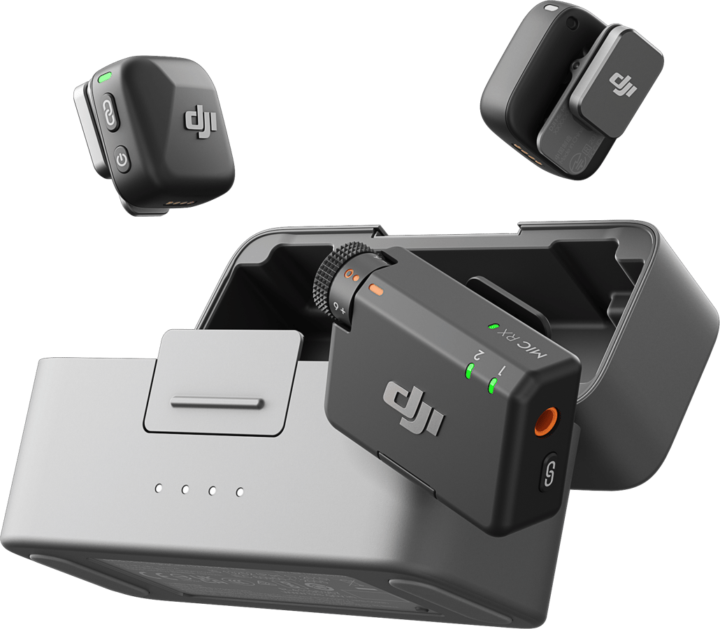 DJI Mic Mini (2 TX + 1 RX + Laddningsfodral)
