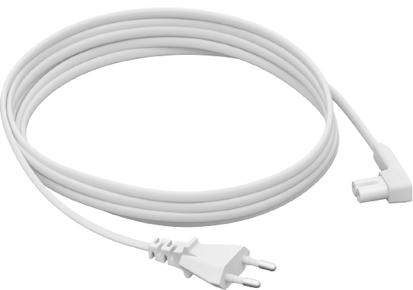 Sonos One Strömkabel 3.5m Vit